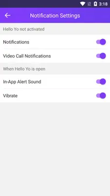 Hello Yo android App screenshot 1
